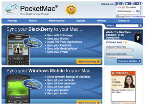 PocketMac Site